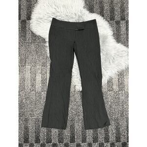 Star City Women's Pinstripe Black Dress Pants‎ Size 9